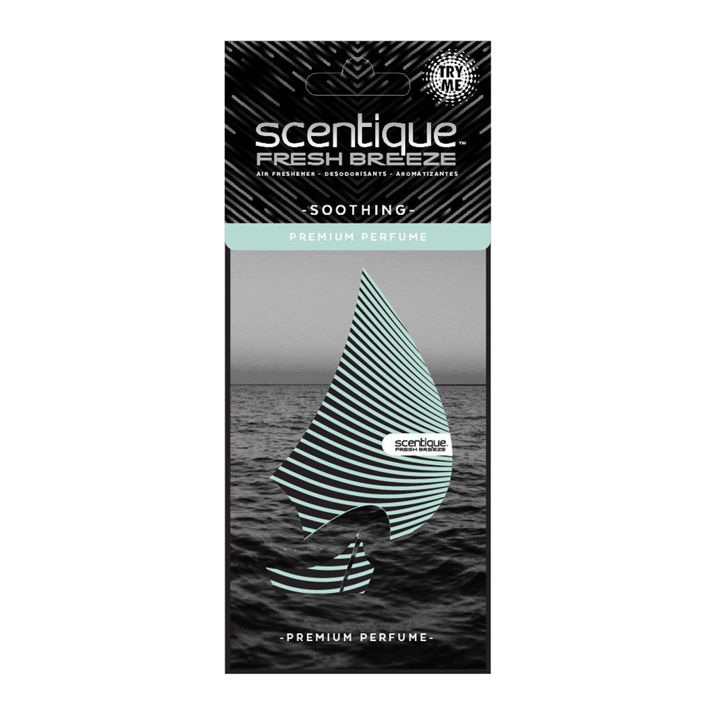 Scentique Fresh Breeze Life Paper Air Freshener 1 Pack - Soothing CASE PACK 24