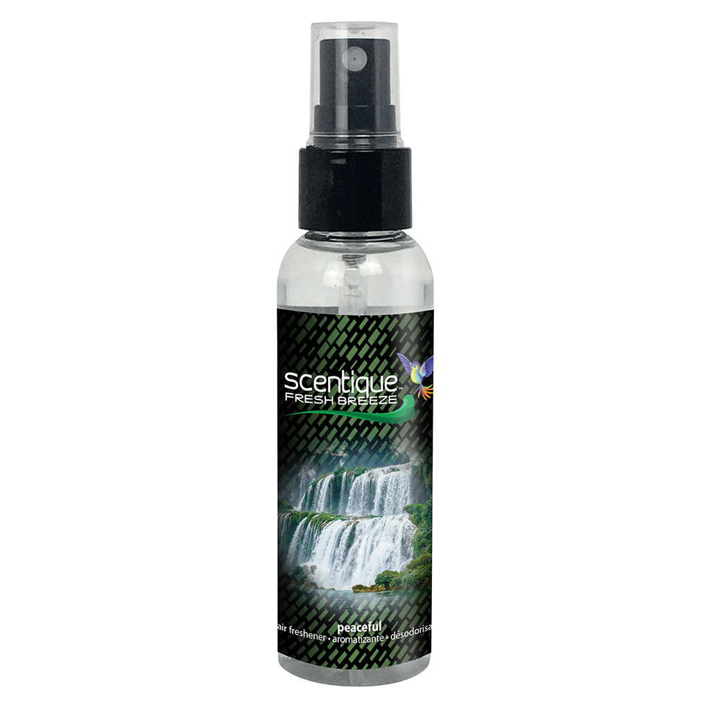 Scentique Spray 2 Ounce Air Freshener - Peaceful CASE PACK 6