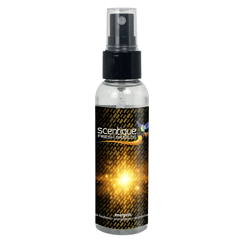 Fresh Breeze Spray Air Freshener Energetic 2 Ounce Bottle CASE PACK 6