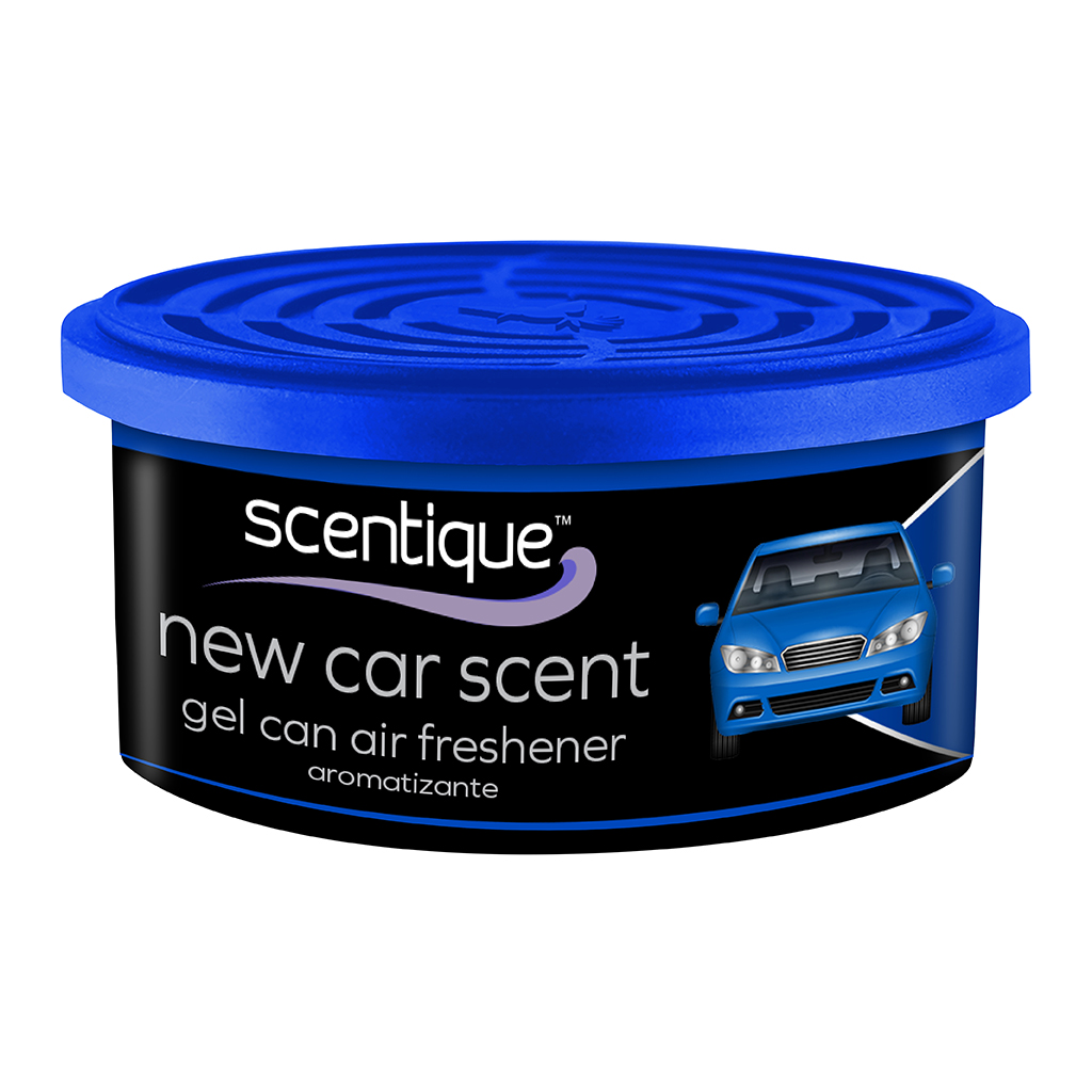 Scentique Natural Gel Can Air Freshener -New Car CASE PACK 12