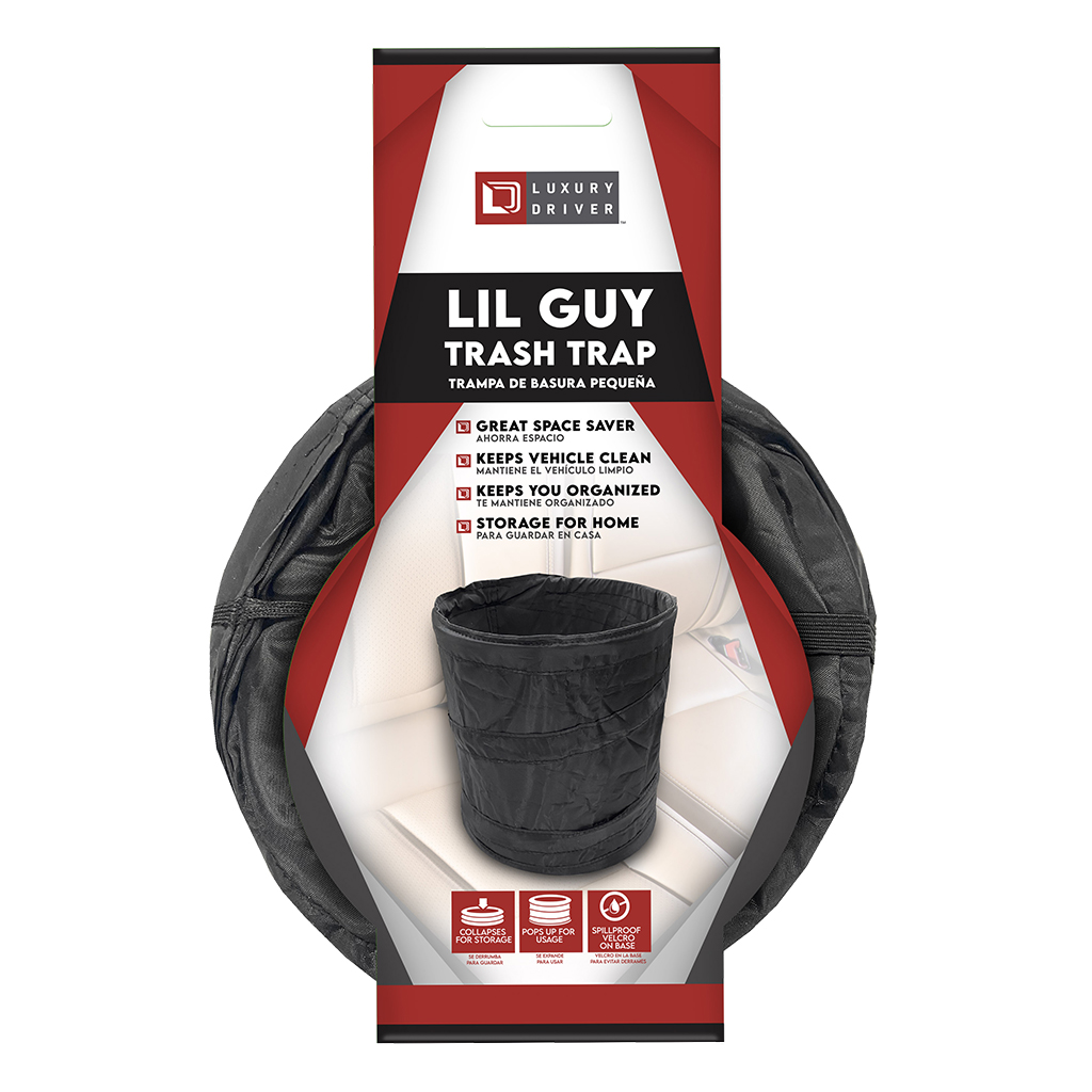 Luxury Driver Lil Guy Trash Trap - Black