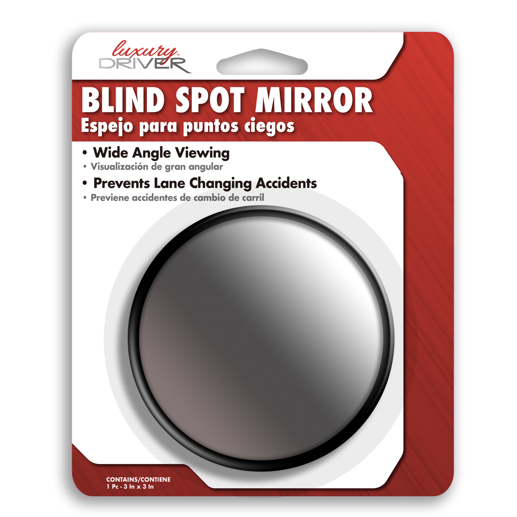3 Inch Blind Spot Mirror CASE PACK 6