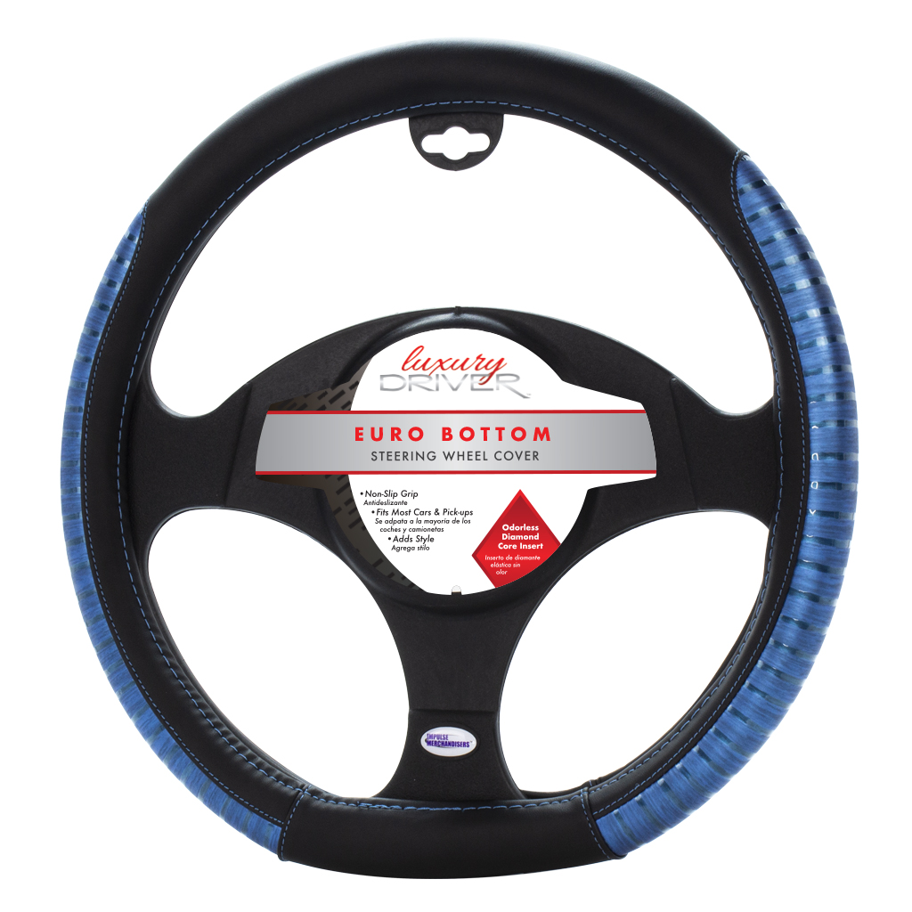 Luxury driver steering wheel sales cover