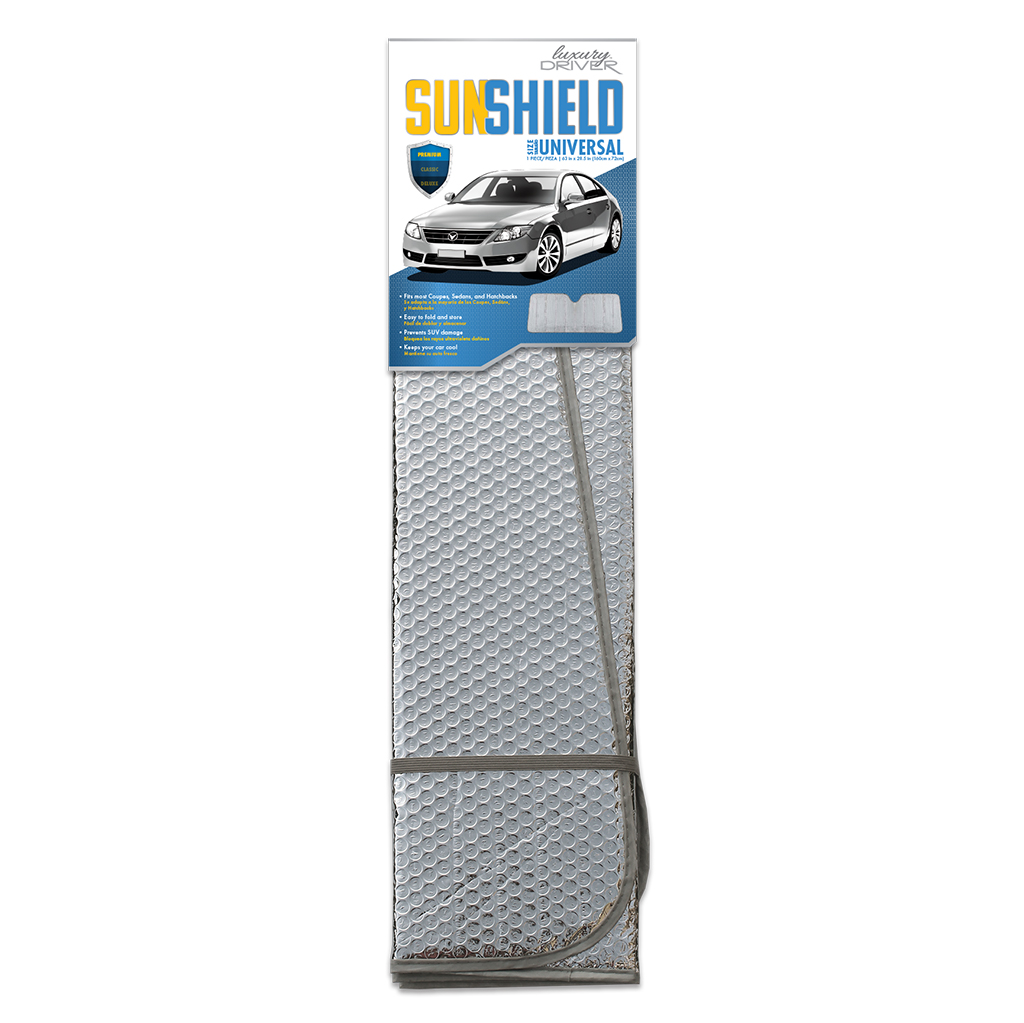 Luxury Driver Sun Shield Classic Accordian Universal