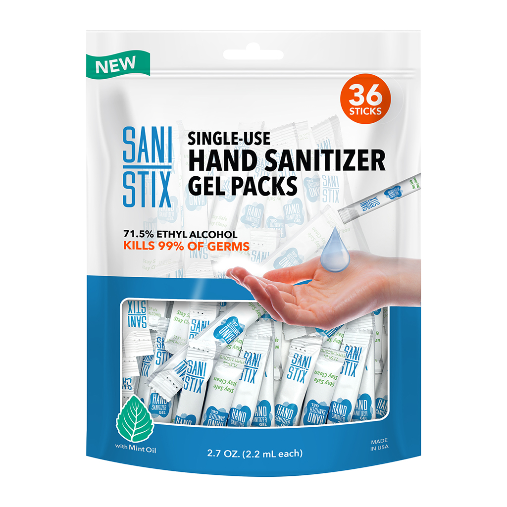 36 Count Sani Stix Hand Sanitizer Bag