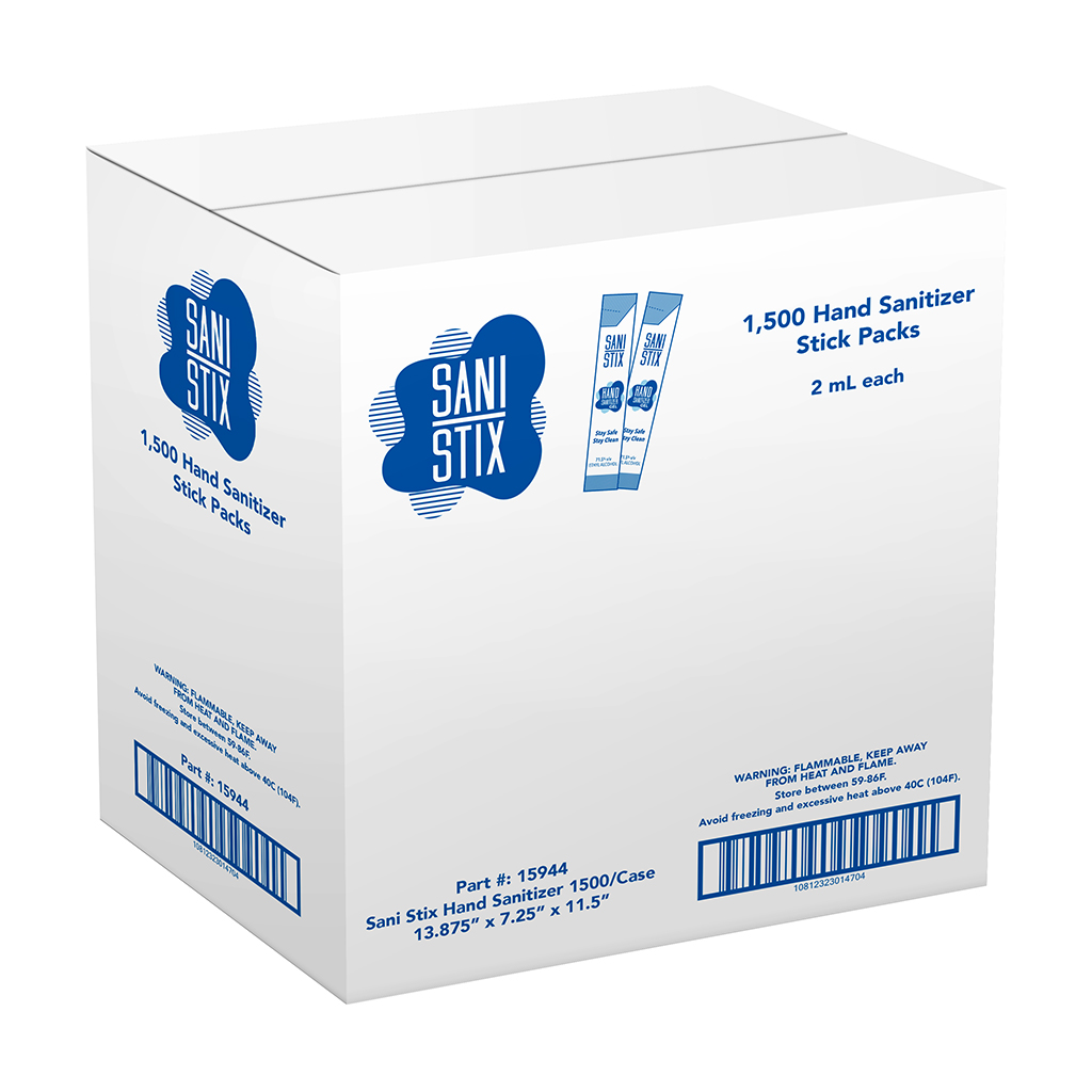Sani Stix Hand Sanitizer 1500 pc Case
