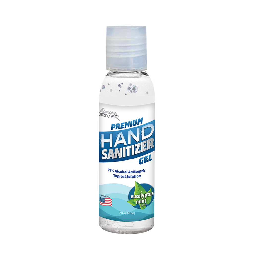 Hand Sanitizer 2 Ounce Gel - 20 Piece Display