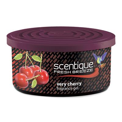 Scentique Natural Gel Can Air Freshener - Cherry CASE PACK 12