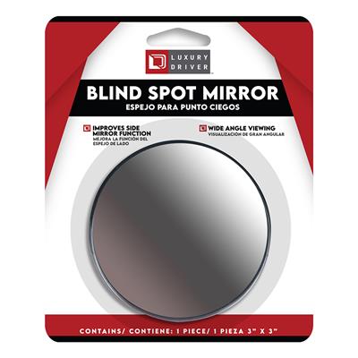 Luxury Driver 3 Inch Blind Spot Mirror CASE PACK 6