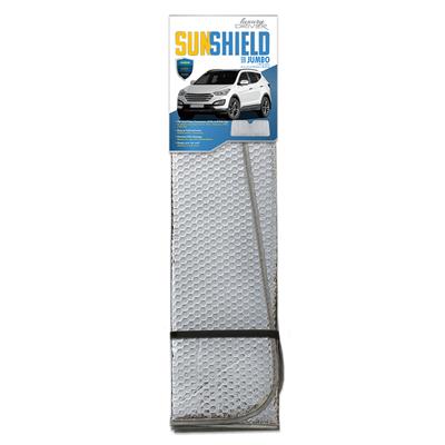 Luxury Driver Sun Shield Premium Accordion w/ suc cup - Jumbo