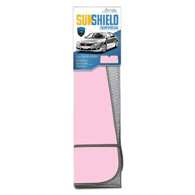 Luxury Driver Pink Matte Universal Sun Shield Classic