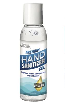 Hand Sanitizer 2 Ounce Gel - 1 Each CASE PACK 20