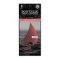 Scentique Fresh Breeze Life Paper Air Freshener 3 Pack - Blissful CASE PACK 8