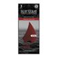 Scentique Fresh Breeze Life Paper Air Freshener 3 Pack - Passionate CASE PACK 8
