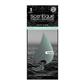 Scentique Fresh Breeze Life Paper Air Freshener 3 Pack - Soothing CASE PACK 8