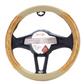 Luxury Driver Steering Wheel Cover - Executive Leather Tan