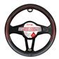 Luxury Driver Loop Sport Antimicrobial Steering Wheel Cover- Brown