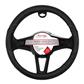 Luxury Driver Steering Wheel Cover - High Tech 11 Black
