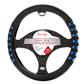 Luxury Driver Steering Wheel Cover - Ergo Tech Blue