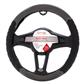 Luxury Driver Steering Wheel Cover - Truck Tread Gray/Black