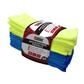 Luxury Driver Micro Fiber Towel 12x16- 24 pack Yellow/Blue