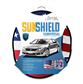 Luxury Driver Americana Universal Sun Shield Classic Twist